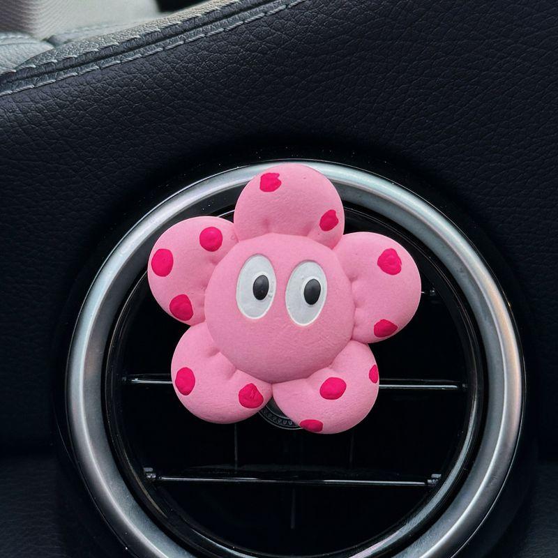 Auto Perfume Aromatherapy Cute Cat Dog Car Vent Decorative Fragrance Fragrant Stone Car Light Perfume Gift