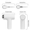 1pc Handheld Electric Eggbeater & Whisk - USB Rechargeable, Cordless, Portable, Lightweight, Easy-to-Use Hand Mixer for Baking Cakes, Cookies, Muffins