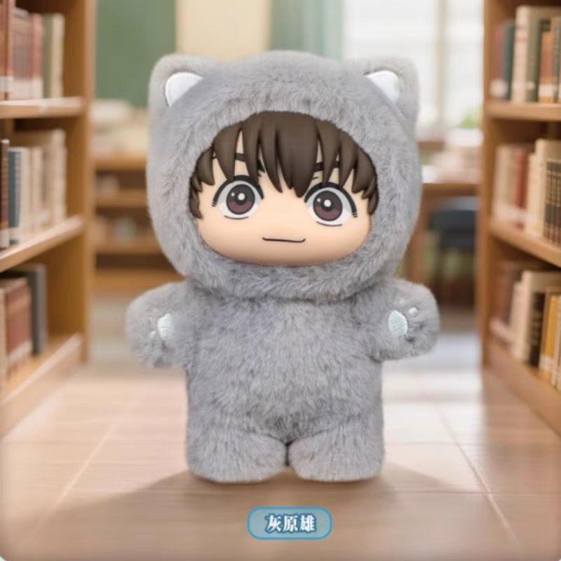 Оригинальный Каваий Магическая битва 2 Аниме-игрушка с кошачьими ушками Слепой бокс Милая серия Модный коллекционный Декор для таинственной комнаты Подарок на фестивали