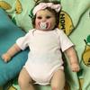 NPK 50 см Reborn Baby для маленьких девочек, очень мягкая, полностью силиконовая, игрушка для ванны, реалистичная, настоящая мягкая на ощупь