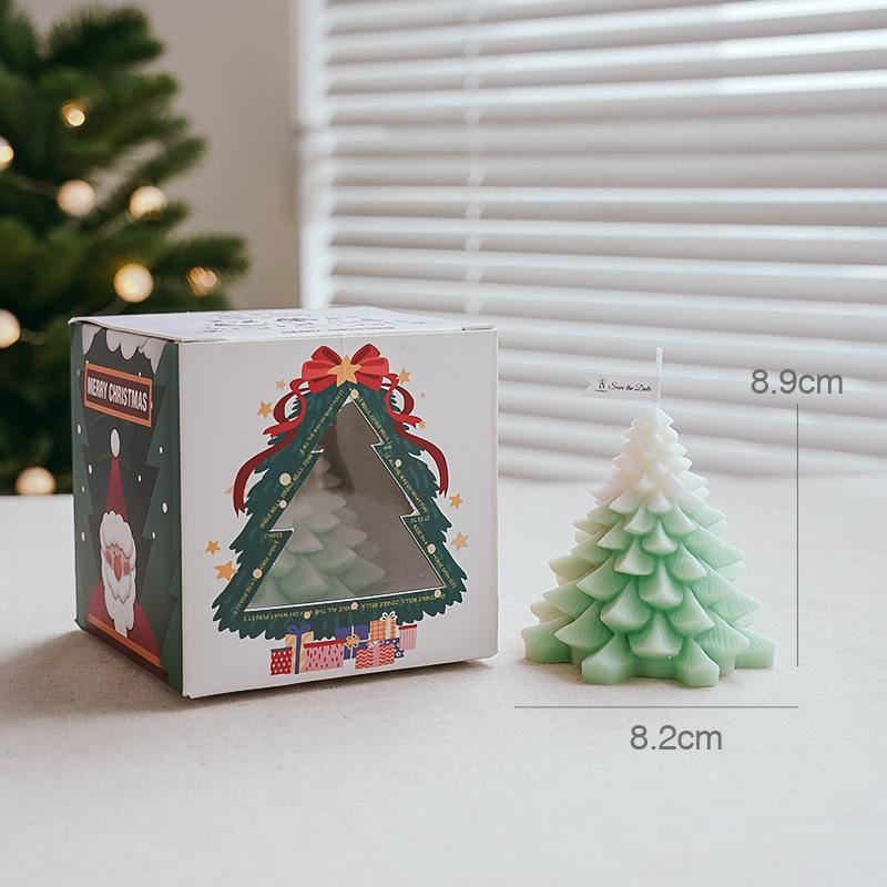 Ароматические свечи с ароматом рождественской ели, праздничный аромат, подарок на день рождения, креативный аромат