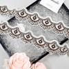 5.5Cm Wavy Organza Beads Embroidery Barcode Clothing Luggage Skirt Decorative Lace Accessories