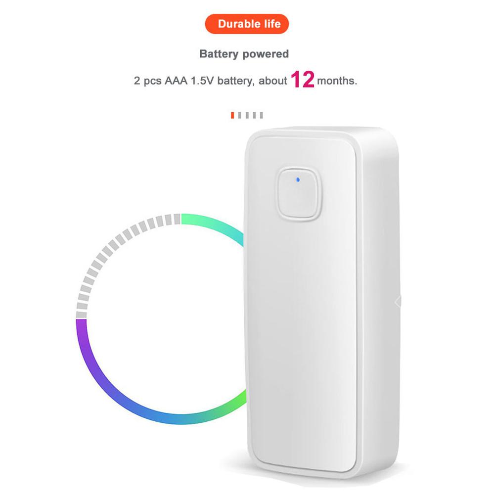 Tuya WiFi Интеллектуальные дверные датчики Интеллектуальное домашнее оборудование для связи Интеллектуальные домашние устройства