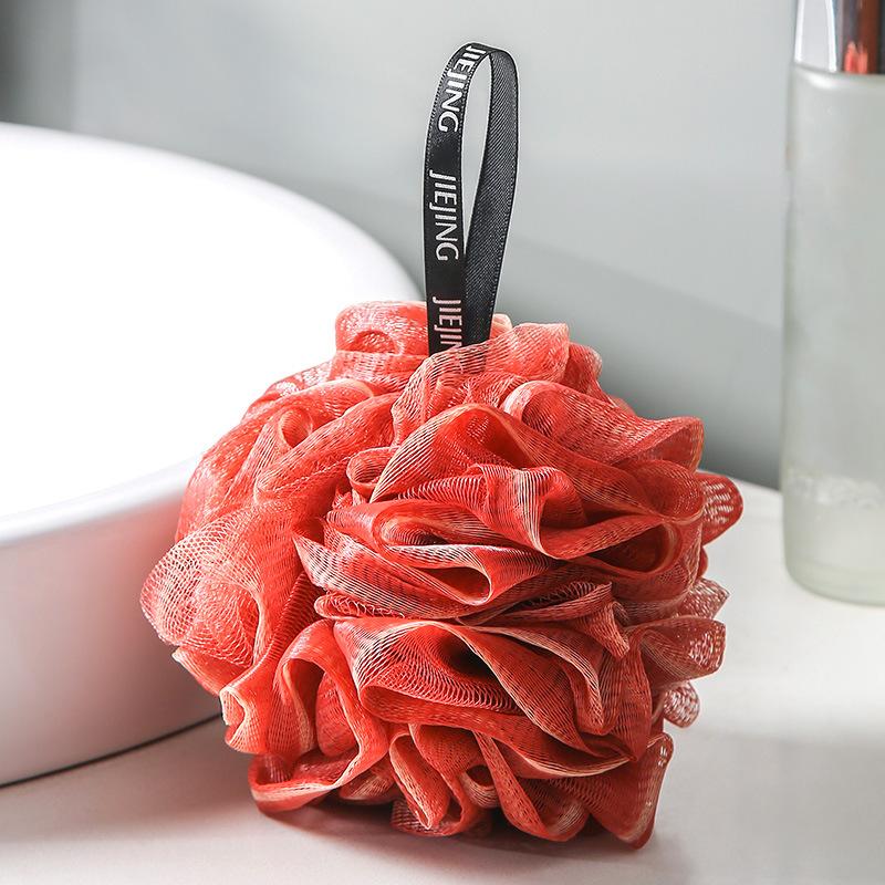 Loofah Bath Ball Mesh Sponge 1 PC Milk Shower Accessories Bathroom Supplies PE Bath Flower Soft 30/50g Brush Body Sponge Brush