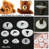 Craft Child Kids Toys Plastic Safety Eyes Round Gaskets Washers Doll Nose Washers Doll Animal Toys