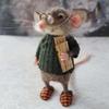 New Fashionable and Cute Plush Toys with Needle Felt and Mouse Cloth
