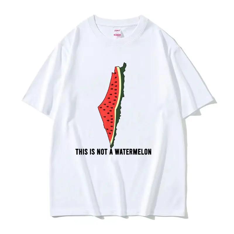Funny This Is Not A Watermelon Meme Graphic T Shirt for Men Women's Retro Short Sleeve T Shirts High Quality 100% Cotton T-shirt