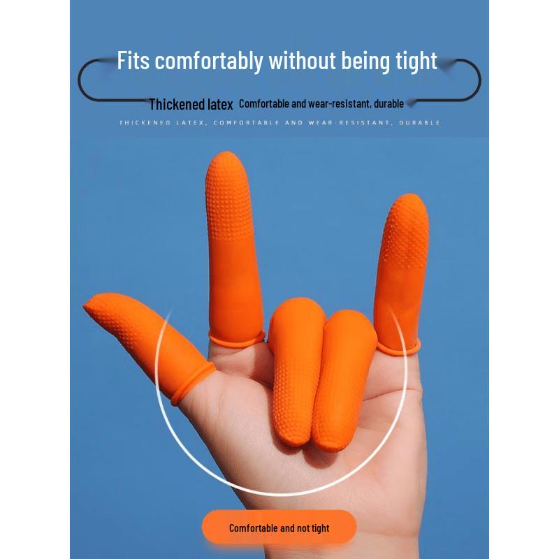 Dotted Anti-slip Latex Finger Cots