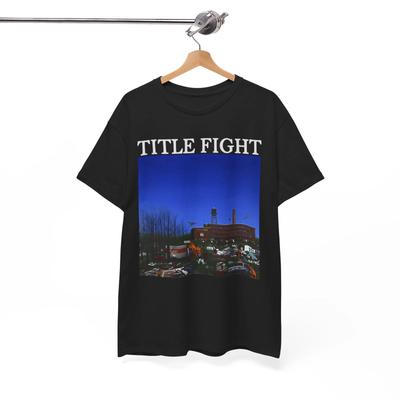 Футболка Title Fight, Футболка с альбомом Shed, Футболка музыкальной рок-группы, Унисекс футболка