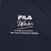 Fila Пуловер с воротником-стойкой Heritage, рукав реглан, свободный свитшот, женский свитшот F11W548227F-DB