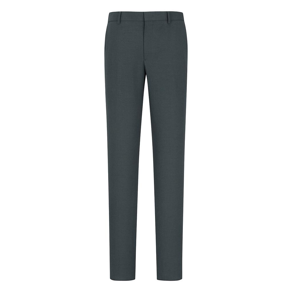 FERRAROMILANO Poly Twill Slacks D-Gray (Am0Esl20137)