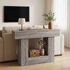 Grey Sonoma Console Table 101 x 30 x 74 cm