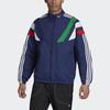 adidas Оригинальные куртки Мужские Темно-синие С воротником-стойкой Умеренные Другие FN0966