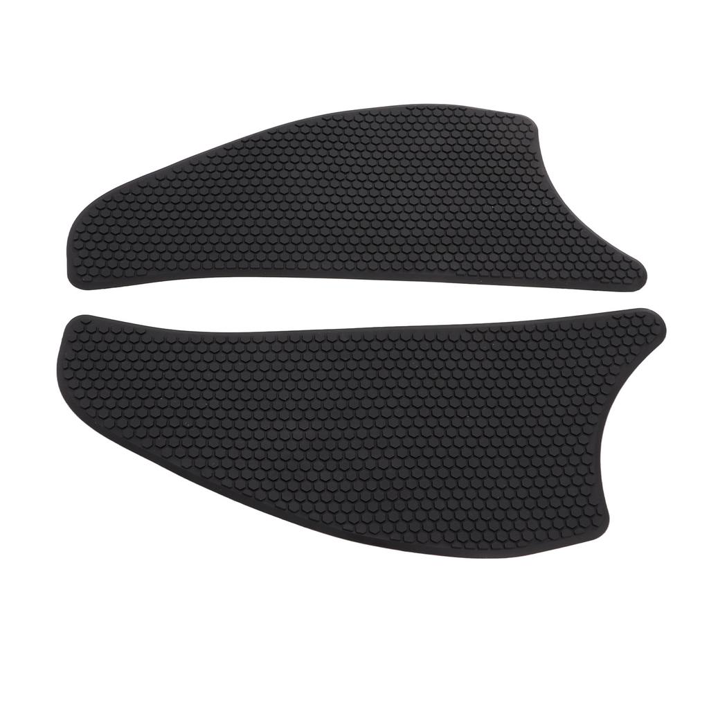 2 шт. резиновые накладки на бак, боковые накладки для коленей, защита от скольжения, мотоциклетные, для тюнинга, замена для VERSYS1000Черный