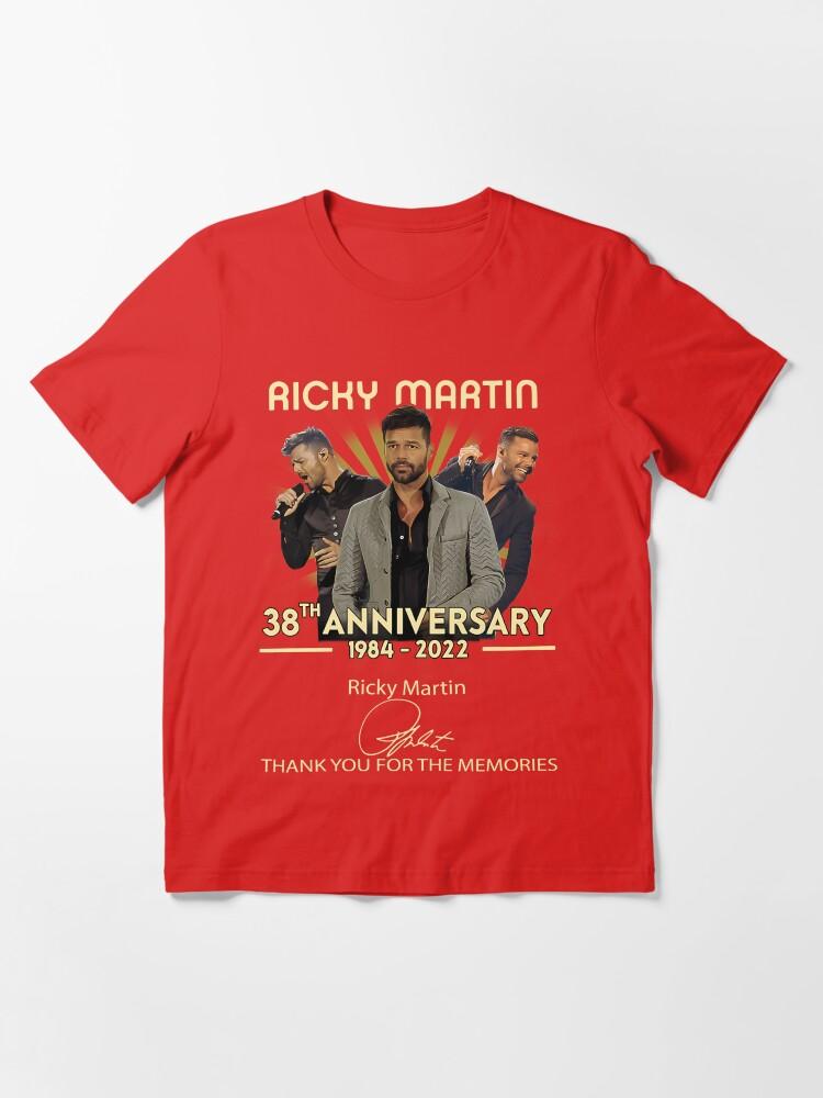 Ricky Martin Rícky MárTin 38th, Anniversary Essential T-Shirt