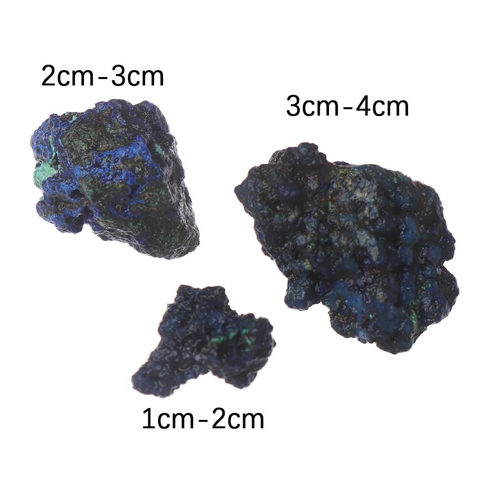 Raw Gemstone Home Decoration Malachite Geode Healing Stone Natural Azurite Ore Mineral Specimen