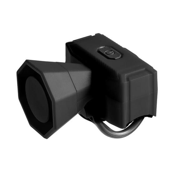 Электрический велосипедный гудок Водонепроницаемый Заряжаемый через Type-C 120 дБ Громкий звук МТБ Дорожный Горный велосипед Руль Звонок-сигнал Велосипедные аксессуары