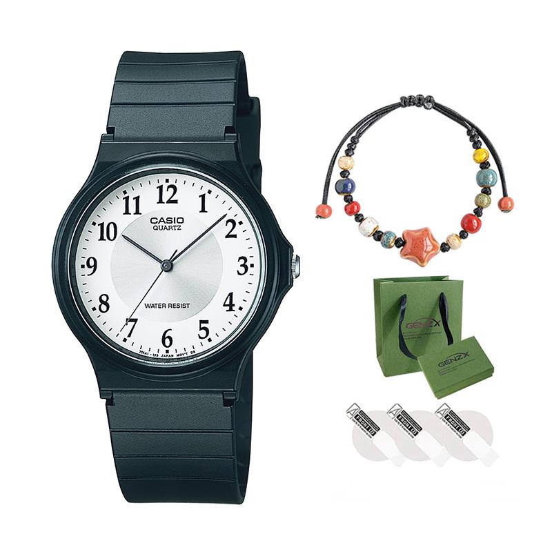 Casio Мужские ЧАСЫ для ПОДРОСТКОВ Белые MQ-24-7B3LDF MQ-24-7B3LDF