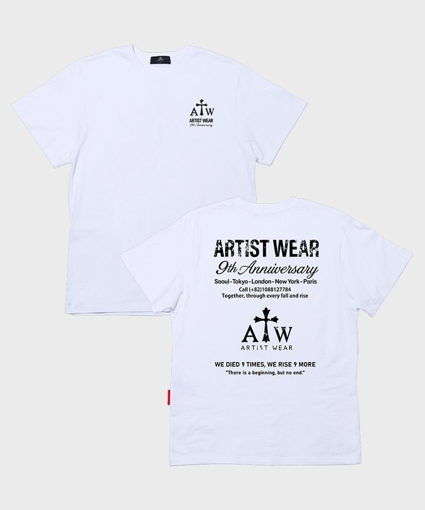 ARTISTWEAR [Atw] Футболка с коротким рукавом Rise Nine