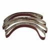 15pcs New Sanding Belts 80/100/150/240/320 Grit Aluminum Oxide Sander Abrasive