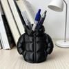 1 шт. Милый держатель для ручек в форме пуховика, Креативный 3D-печатный для классной комнаты, студента, Настольные канцелярские принадлежности, Украшение для рабочего стола в домашнем офисе