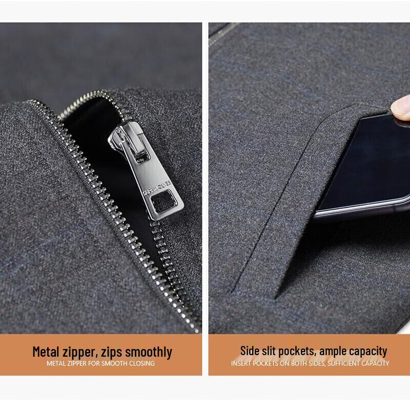 SEPTWOLVES Мужской клетчатый пиджак в стиле business casual