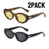2PACK Cat Eye Sunglasses for Women Eyewear Fashion SunGlasses Man Outdoor Cycling Goggles Vintage Occhiali Da Sole Da Uomo UV400