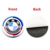 DJSA5 4Pcs ABS Wheel Center Cap Badge 56 60 65 70mm For BMW M Power M2 M3 M4 M5 M6 M Competition  Glossy Black Silver Tuning Accessory