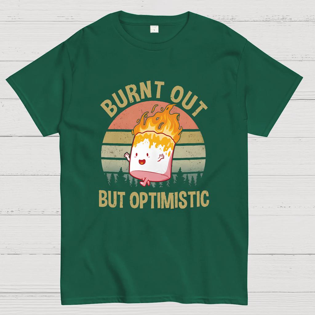 Burnt Out But Optimistic Geeky T-Shirt