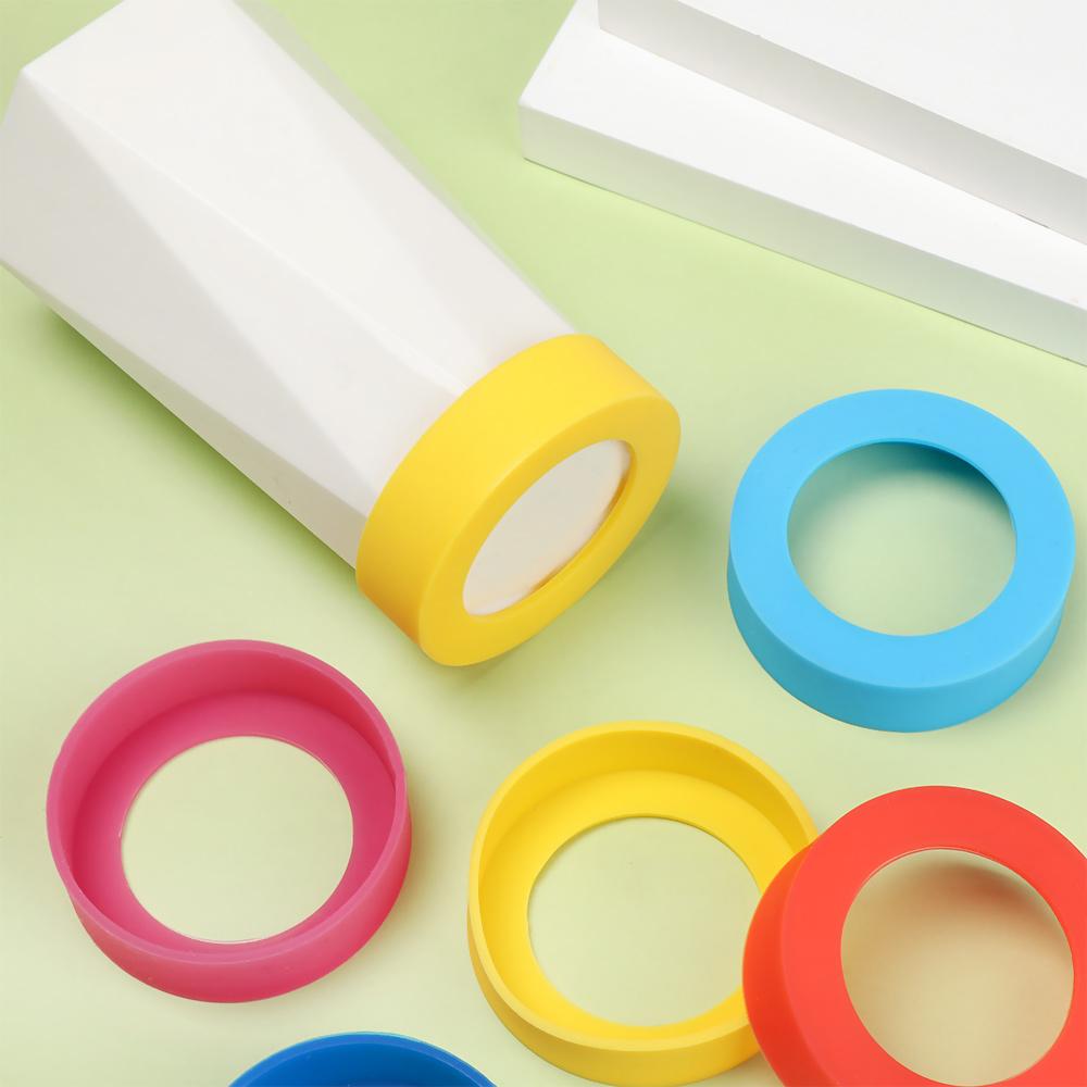 Table Mats Insulation Cup Mat Water Drink Bottle Pad Water Cup Coasters Silicone Cup Sleeve