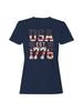 USA EST 1776 Patriotic Women's T-shirt Unisex T-Shirt