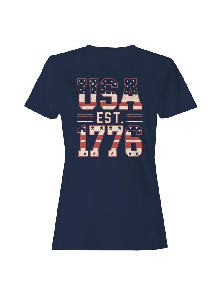 USA EST 1776 Patriotic Women's T-shirt Unisex T-Shirt