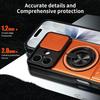 Чехол для iPhone 17 с кольцом-держателем, совместимый с MagSafe, складной подставкой, чехол из ТПУ и ПК для телефона со шторкой для камеры