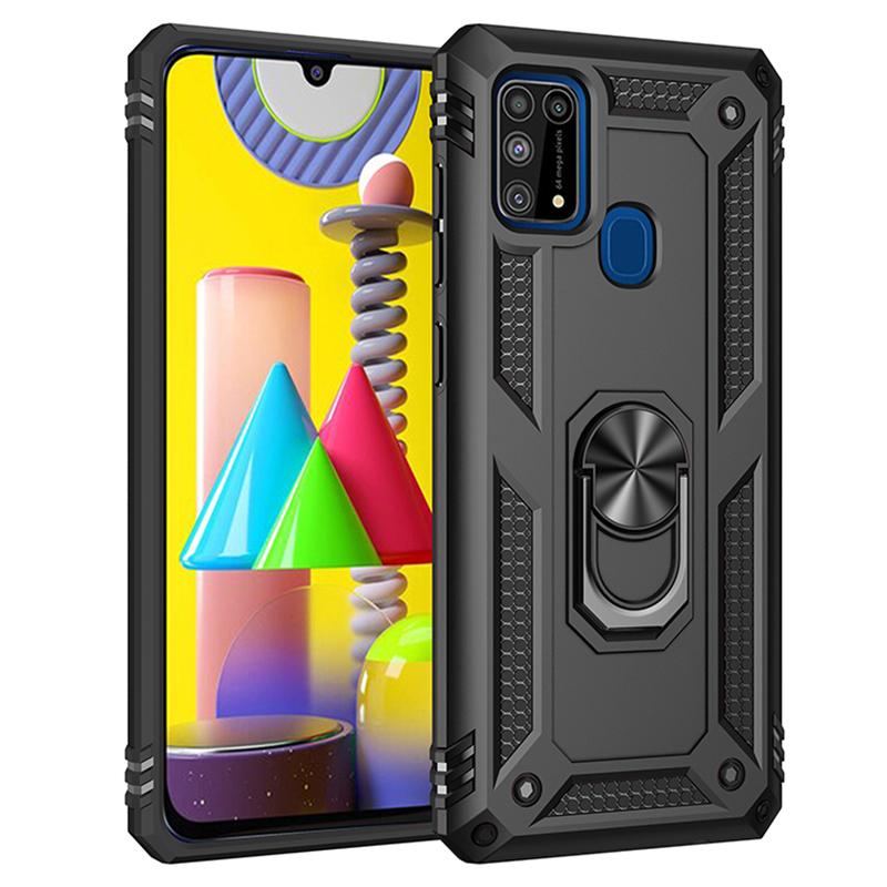 Для Samsung Galaxy A01 M01 Core чехол противоударный защитный магнитный чехол-держатель для телефона Samsung M01 M01S M21 M31 M31S задняя крышка