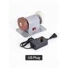 Mini Electric Bench Grinder Sharpener, Stainless Steel Body, Coarse & Fine Wheel, Multi-Function Tool Grinding Machine