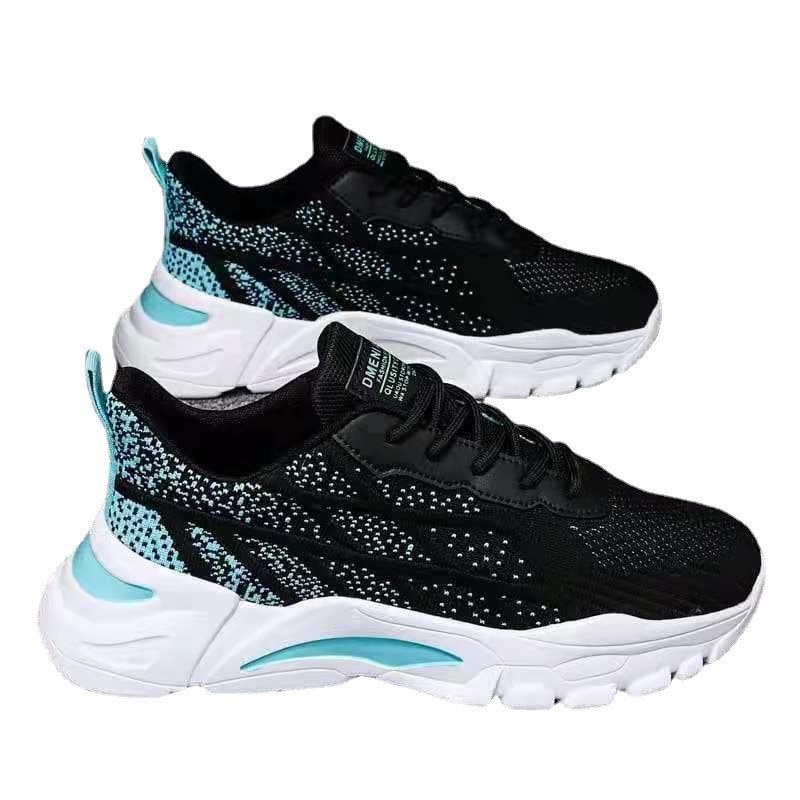 Мужская обувь 2023, весенняя спортивная повседневная обувь с сеткой для студентов, легкая дышащая мужская обувь для бега