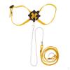 Adjustable Pet Turtle Harness Leash For Small Animal Outdoor Training Walking - Yellow