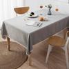 Cotton And Linen Tablecloth Waterproof And Oil -Proof Disposable Simple And Fresh Tablecloth