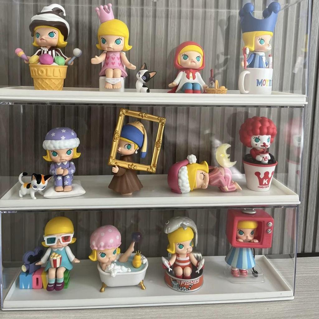 Molly My Childhood Blind Box Figure Toy Car Ornament Souvenir