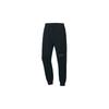 Training Series Solid Color Drawstring Knit Joggers Men Bottoms Black AKLSE87-5