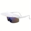 Non-polarized Brim Sun-Proof Cycling Sunglasses Men Women Road Bike Glasses Male Female Bicycle Goggles MTB Sport Eyewear Lens Eye