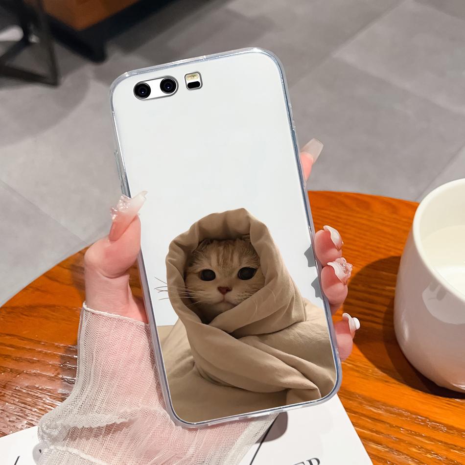 Чехол для телефона Huawei P10 Lite P10 Plus, стиль leisure, узоры, мягкий силикон TPU, прозрачный легкий чехол для Huawei P 10+ Funda