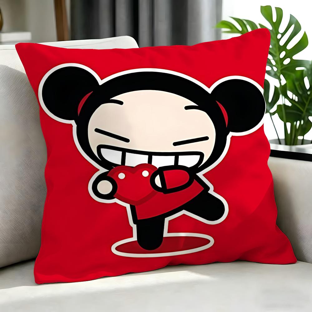 character PUCCA Cushion Cover Cushion Cover Set Pcs x x x Pillowcase Decorative Sofa Home Decor