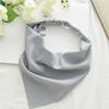 Summer Printting Hair Scarf Scrunchies Vintage Triangle Bandanas Hairband Headband Elastic Hair Bands Headwrap Hair Accessories