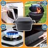 Cast iron pot with lid 2 in 1 CAST LINE 25 cm, 4.5 l / 1.8 l