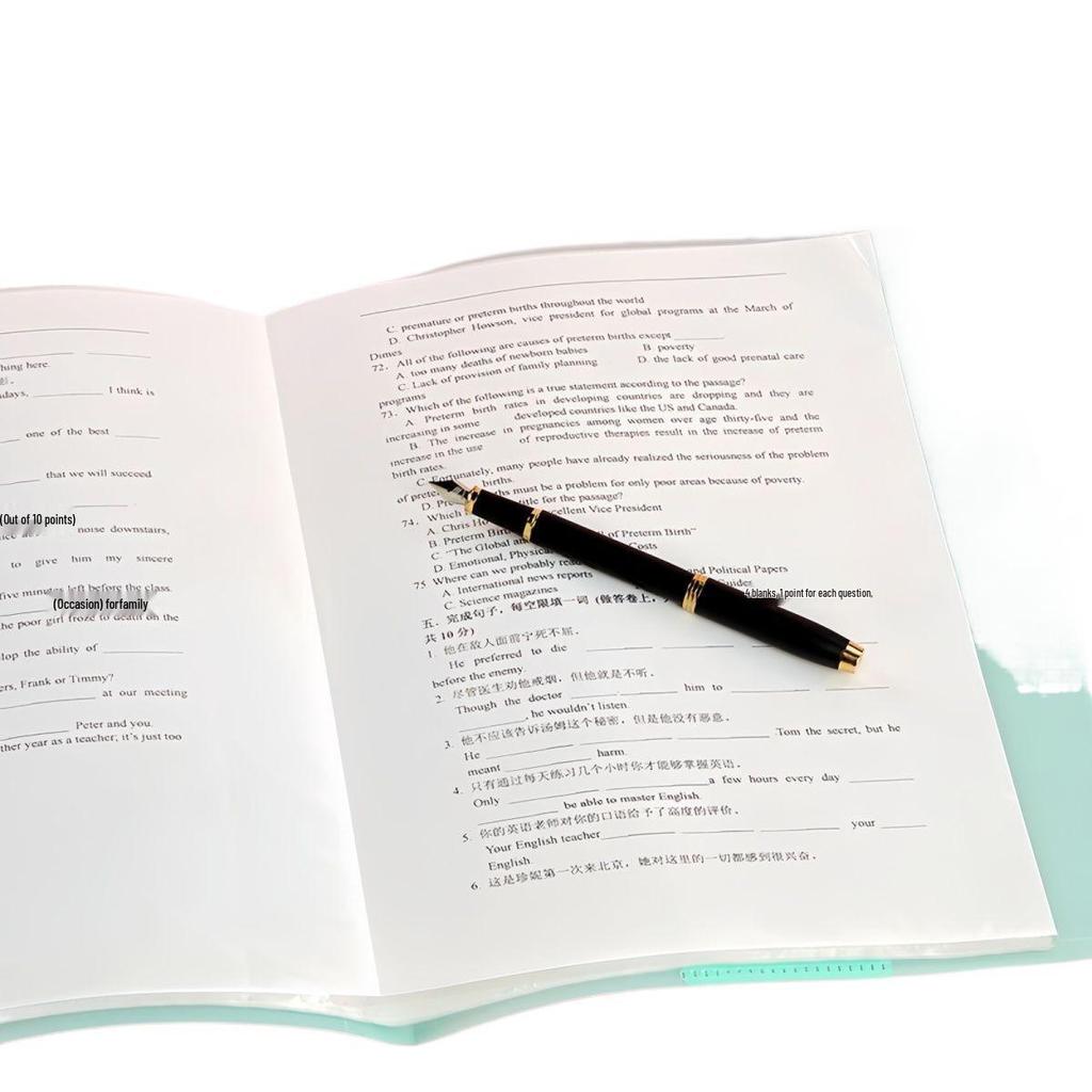 Папка для экзаменов формата А3 и сумка для хранения контрольных работ для студентов