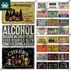 Decor Funny Beer Tin Sign Plaque Metal Plate Vintage Iron Poster Wall Art Painting for Pub Club Man Cave Bar Decoration