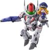 TINY SESSION Macross F VF-25F Мессия Валькирия (Альто Кастом) с Шэрил, Приблизительно 100 мм, ПВХ и АБС, Окрашенная, Подвижная Фигурка