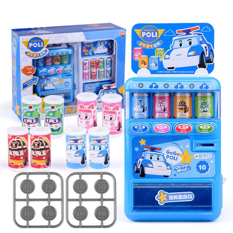 Креативный торговый автомат по продаже напитков, имитирующий игровой домик