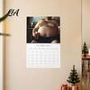 Practical Date Tracker 2027 Beer Bellies Wall Calendar, Funny Men Photo Monthly Planner with Coil Humorous Gift for Him Binding Home Office Bar Decor,